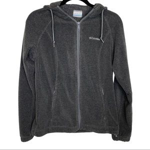 Columbia Fleece Zip-Up Jacket Sweatshirt Hoodie